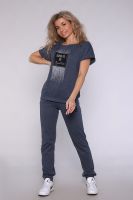 Костюм женский 51079 [индиго меланж]