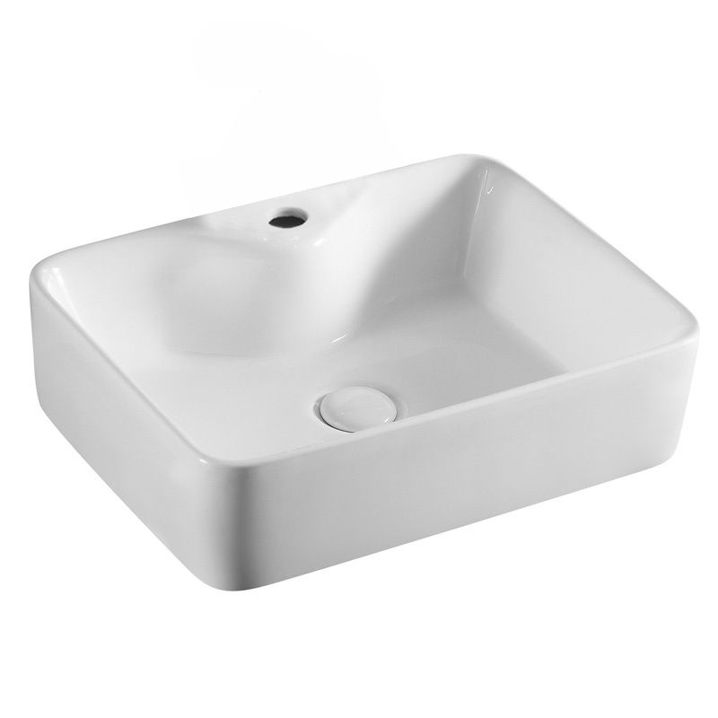 Раковина Azario 49х38х13, накладная, белая AZ-4569A