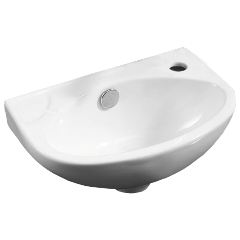 Раковина Azario 37 х25х15 угловая, белая AZ-41203