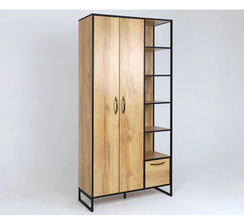 Виртон-2 шкаф с полками