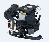 Двигатель на снегоход Буран  Loncin (Лончин) LC2V80FD 20А 30 л с комплект для установки
