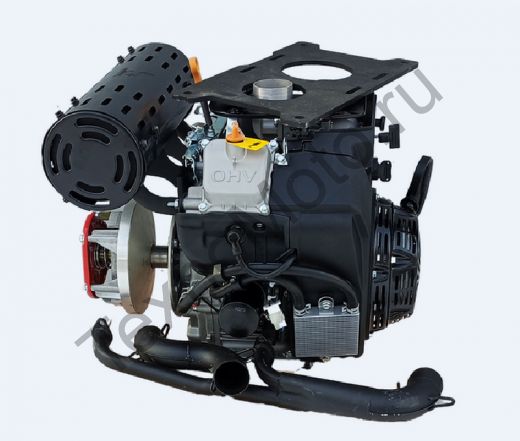 Двигатель на снегоход Буран  Loncin (Лончин) LC2V80FD 20А 30 л с комплект для установки