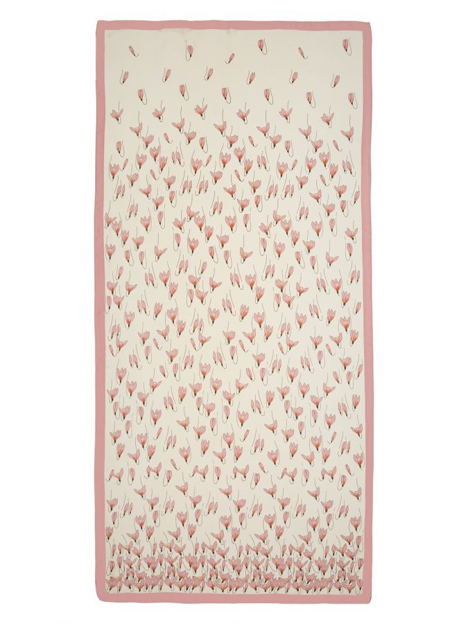 Палантин женский виск+шелк 90х180 LG34-439-05 LABBRA