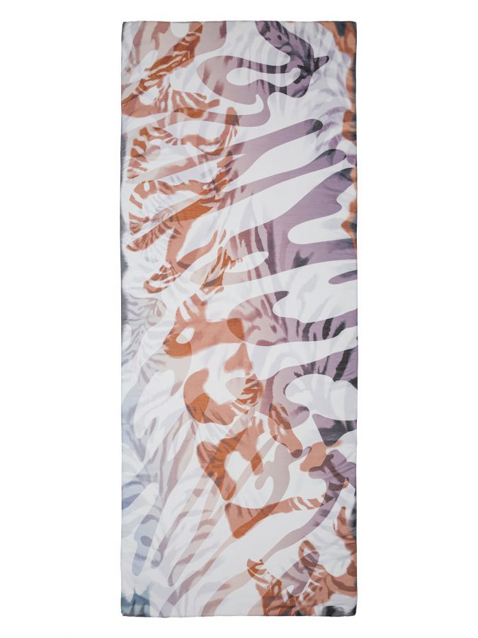 Палантин женский шелк+хл 70х180 DR22-8447-16 ELEGANZZA