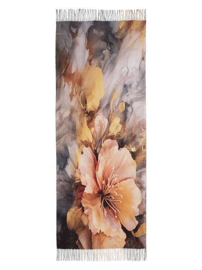 Палантин женский виск+шерсть 70х195 LG33-602-16 LABBRA