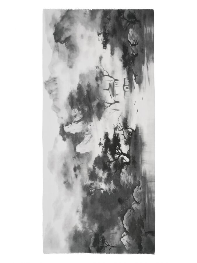 Палантин женский виск+шерсть 90х200 LG33-605-20 LABBRA