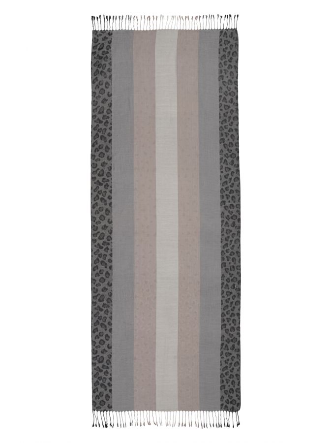 Палантин женский шелк+виск 70х180 LSZ34-637-19 LABBRA