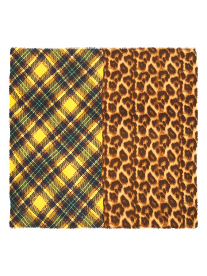 Платок женский шерсть+хл+акр 135х135 LBL72-331-17 LABBRA