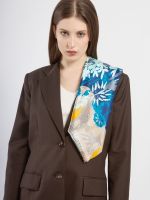 Платок женский шелк 90х90 B03-8420-11 ELEGANZZA