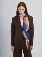 Платок женский шелк 90х90 B03-8420-12 ELEGANZZA