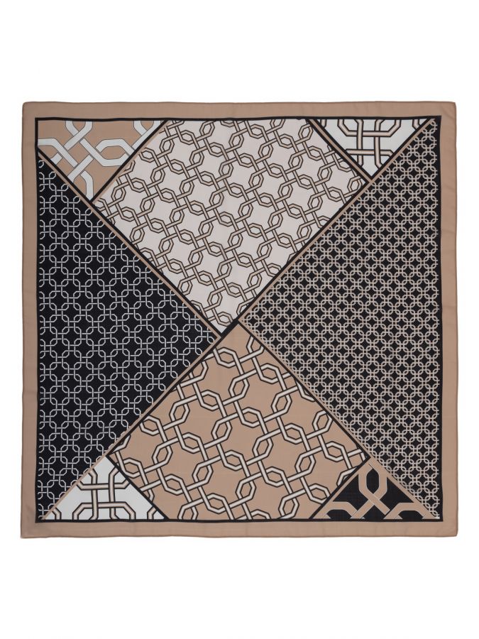 Платок женский виск+шелк 105х105 LBL34-376-03 LABBRA