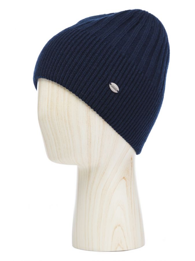 Шапка мужская шерсть+акр LB-A53104 navy LABBRA