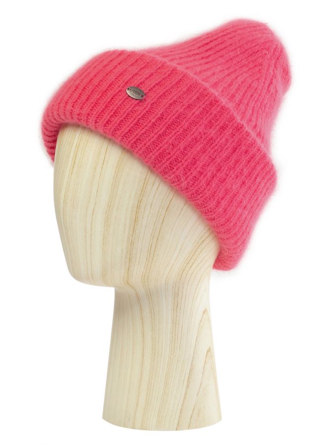 Шапка женская анг+нейл+шерсть LB-A53041 fuchsia LABBRA
