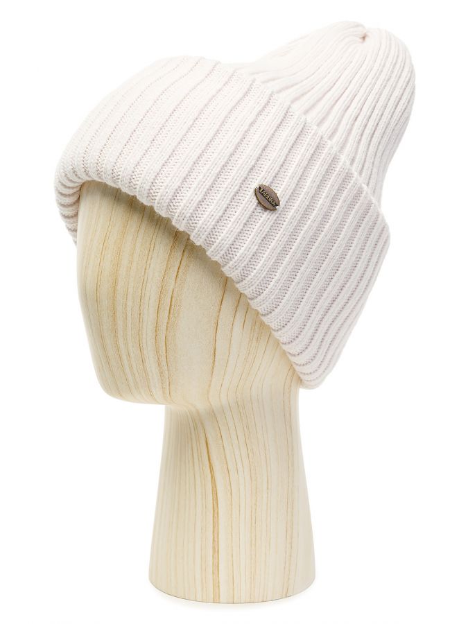 Шапка женская шерсть+акр LB-A53014 milk LABBRA
