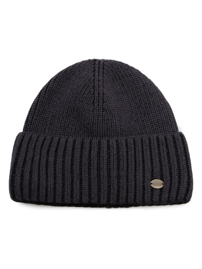 Шапка мужская шерсть+каш+виск LB-A53115 graphite LABBRA