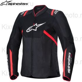 Мотокуртка женская Alpinestars Stella T-SPS Air V2, чёрно-розовая