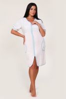 Халат Terry Light 503 [серо-голубой]