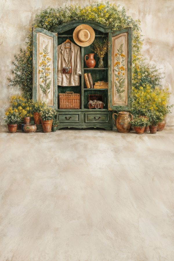 Фон стена "Summer wall №16"