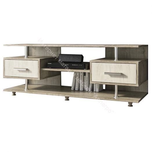 Фант 10 тумба под ТВ (Фант) с 2-мя ящиками