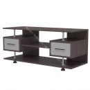 Фант 9 тумба под ТВ (Фант) с 2-мя ящиками Ясень анкор темный/Ясень анкор светлый