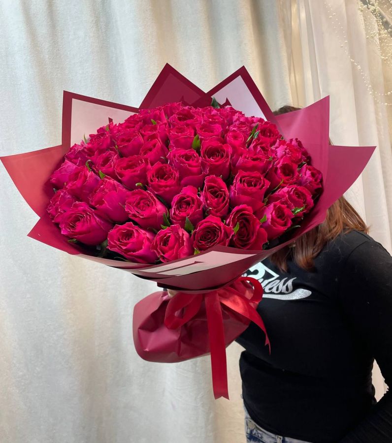 Букет "Малиновое вино"