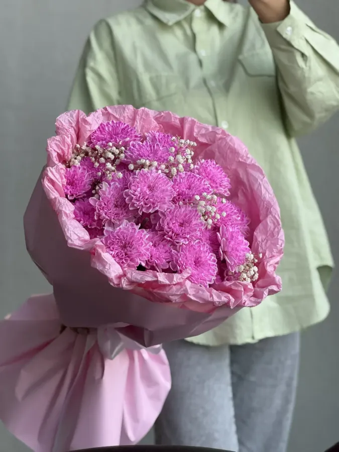 Букет малиновый