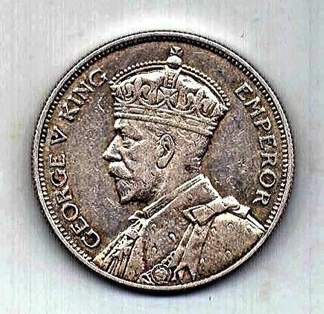 1/2 кроны 1934 Родезия AUNC Редкий год Великобритания