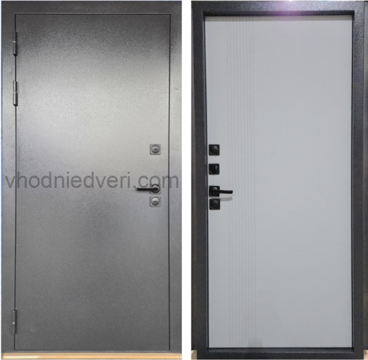 Дверь входная Надом Термо Сибирь Графит 7024