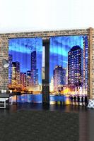 Фотошторы 10651 [темно-синий]