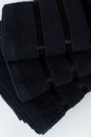 14418 Комплект полотенец 3 шт 350 грМ2 [черный]