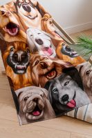 Полотенце банное Друзья [коричневый]