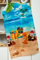 Полотенце пляжное Отпуск [бежевый]