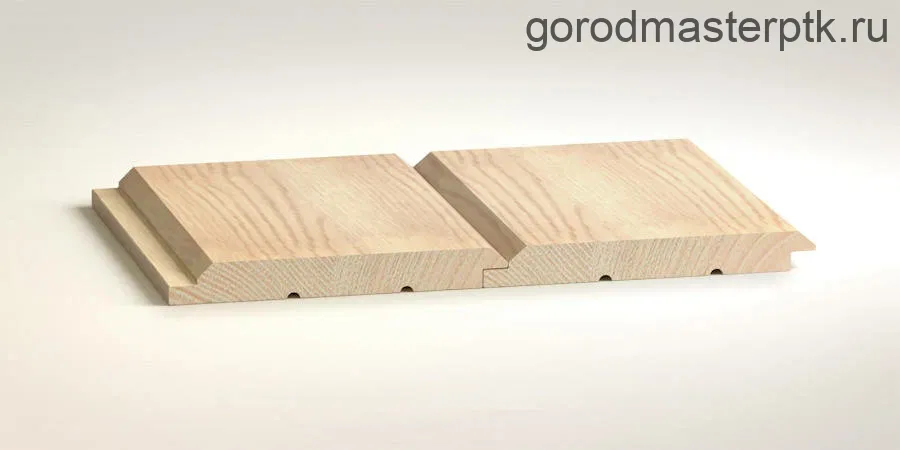 Имитация бруса четверть 20х145х6000 (мм) хвоя "АВ"