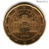 Австрия 20 евроцентов 2017