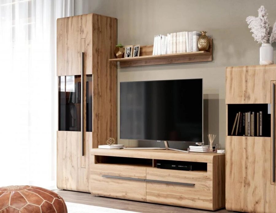 Шкаф-витрина однодверный "Ницца"