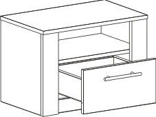 Тумба прикроватная "Элана"