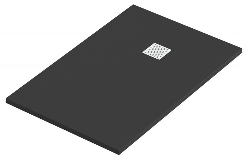 Душевой поддон BAS Good Door Essentia 110x80 ЛП00194, черный