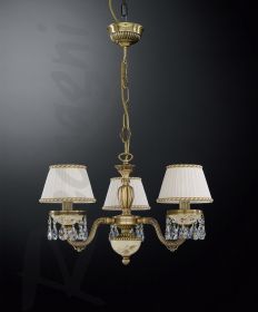 Люстра Reccagni Angelo L 6420/3 Состаренная Бронза, Латунь / Рекагни Анджело