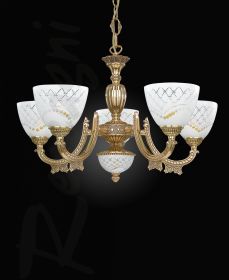 Люстра Reccagni Angelo L 7152/5 Французское Золото, Латунь / Рекагни Анджело