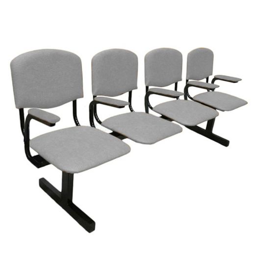 Многоместная мягкая секция №2, 4-х местная (Серая)