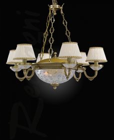 Люстра Reccagni Angelo L 6402/6+3 Состаренная Бронза, Латунь / Рекагни Анджело