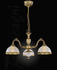 Люстра Reccagni Angelo L 6202/3 Состаренная Бронза, Латунь / Рекагни Анджело