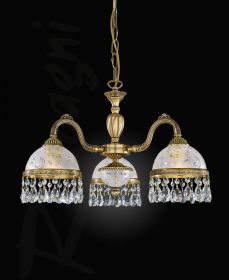 Люстра Reccagni Angelo L 6200/3 Состаренная Бронза, Латунь / Рекагни Анджело