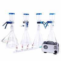 Многоканальная система вакуумной фильтрации Labdevices: "Multi-Filter Manifold" на 4 установки по 2 л + VP-15S