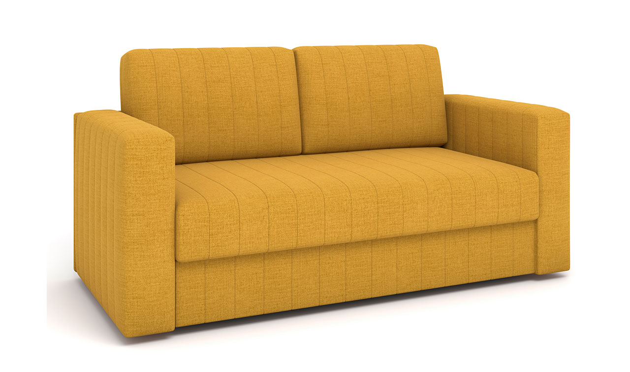 Диван прямой (кушетка) Алье ткань Gamma Yellow