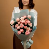 Кустовая роза  5 шт