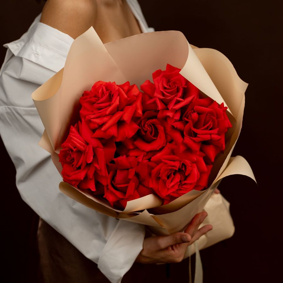 Французские роза от 5 шт (сорт Нина)