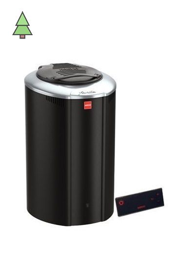 HARVIA Электрическая печь Forte HAFB900400M AF9 black с выносной панелью управления