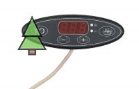 HARVIA Панель управления для печи Forte, артикул SPZSF-700 (б.а. ZSF-700)