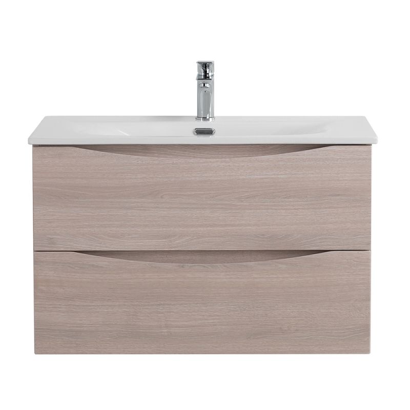 База под раковину подвесная BelBagno MARINO-CER-N-800-2C-SO-RG-P